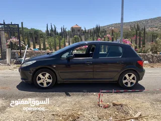  3 بيجو 307 موديل 2007 نيو للبيع