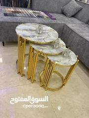  3 طاولات ضيافة  طربيزات تركي مستورد