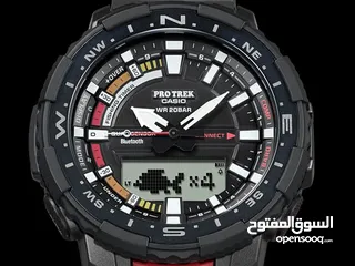  4 Casio Protrek PRT B70 حساسات وبلوتوث للاتصال بالهاتف