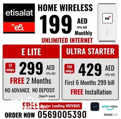  1 Etisalat Home WiFi Connection 5G