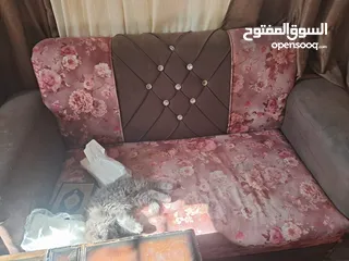  3 عفش للبيع مستعمل بحالة جيدة يحتاج لغسيل