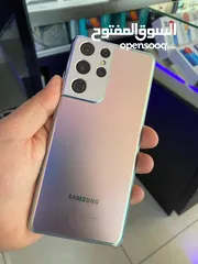  5 مستعمل Samsung S21Altra 5G رام اساسي 12 جيجا 128 و 256 متوفر عربي وامريكي هدية شاحن وكفر متوفر توصيل