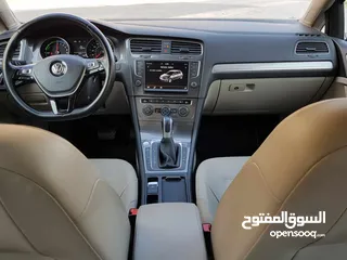  14 اي جولف بريميوم 2016 كرت ابيض لون اسود Volkswagen e-golf premium 2016