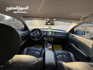  8 كيا K5 هايبرد موديل ال 2018 لون فيراني ميتالك  فحص اربعة جيد ولا ملاحظة فل كامل عدا الفتحة - كاش