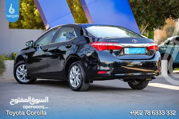 5 تويوتا كورولا بنزين 2018.  1600cc