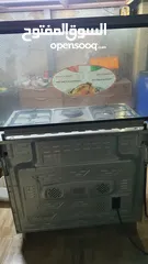  9 فرن غاز+كهرباء استعمال شهر واحد فقط