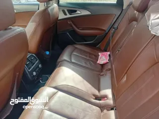  4 اودي A6 موديل 2014 بحاله ممتازه
