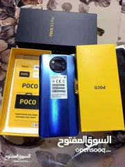  2 مستعمل  poco X3 pro رام 8 جيجا 256 أغراضة والكرتونه الأصلية متوفر توصيل