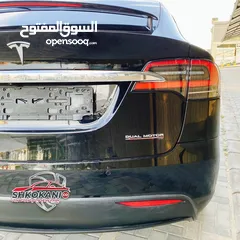  12 تيسلا موديل  dual motor Performance  موديل 2019 ممشى قليل جدا