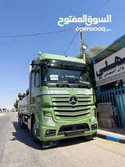  2 سيارة شحن مرسيدس  2020 mb5 قياس 2545 مع ونش طوب نوع palfinggr مع صندوق جناب المنيوم