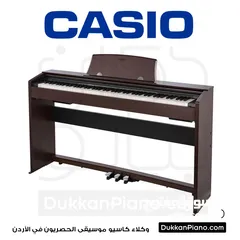  5 Casio PX-770 Piano بيانو كاسيو جميع الالوان من الوكيل بالاردن مع كرسي وهيدفون هدية