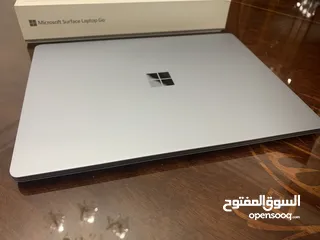  14 Microsoft Surface Laptop GO 2021 Touch i5 10th gen 8gb ram 128 nvme open box like new