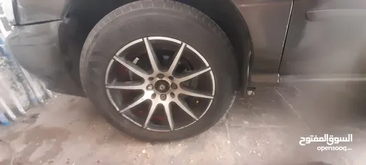  5 جنط 15 للبدل على جنط 14