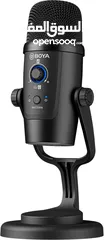  1 BOYA BY-PM500W Dual Mode Wireless & Wired Omnidirectional/Cardoid Microphone مايكروفون مكتبي لاسلكي
