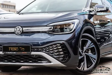  2 Volkswagen ID6 Crozz Pro 2022  السيارة مميزة جدا و قطعت مسافة 13,000 كيلو متر