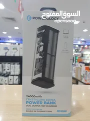  1 powerology 24000mah crystalline Series power bank PD 100W