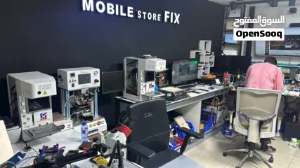  1 خدمة تصليح الهواتف و الايباد  متوفر شاشات وجميع قطع الغيار بأسعار الجملة ضمان على جميع الخدمات