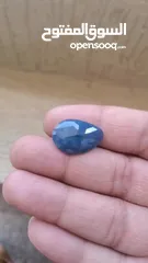  3 blue sapphire 14. 70 ct unheated untreated no Glass filing