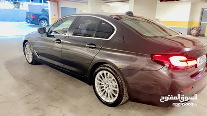  13 للبيع bmw 530i موديل 2022 وارد الشركة فحص كامل فل اضافات لون فيراني تأمين شامل لغاية 12/2025