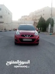  19 نيسان ميكرا موديل 2020 لون خمري ميتالك فحص كامل