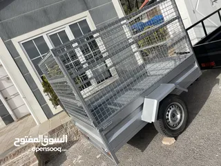  22 مقطورات وعربايات وحمامات متنقله ملاحظه مقطورات مرخصه من قبل اداره ترخيص مره واحده فقط تحمل وزن 75