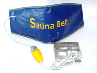 2 جهاز ساونا بيلت يعمل بالكهرباء للتخلص من السيلوليت والدهون المتراكمة في منطقة الخصر .حزام SAUNA BELT