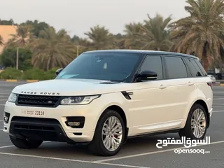  2 RANGE ROVER SPORT AUTOBIOGRAPHY GCC 2014 IN PERFECT CONDITION