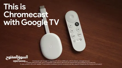 7 Chromecast with Google  4K تصميم جديد أفضل وبسعر مميز