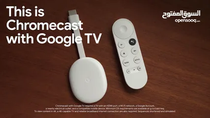  7 Chromecast with Google  4K تصميم جديد أفضل وبسعر مميز