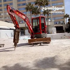  6 حفارة جرافة صغيرة