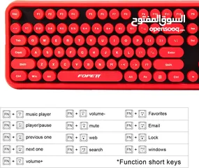  4 Fopett Gaming keyboard and mouse