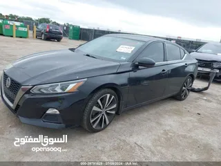  2 Nissan Altima Model 2019 SR Color black  that’s American used cars  in Sharjah