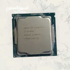  8 معالج انتل core i7 8700