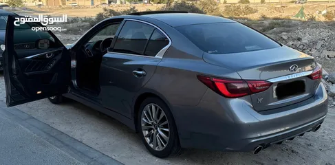  6 Infiniti Q50 2018 58,000km