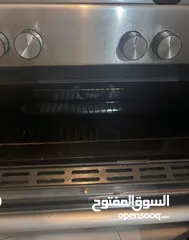  1 غاز مع فرن استعمال سنة ونصف