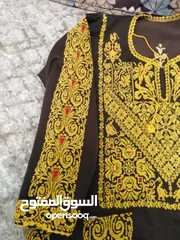  20 ثوب تقليدي فخم تراثي الوان جميلة تطريز فخم قماش توب جاهز للبس