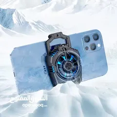  4 Hoco GM10 Cooling Mobile Phon قطعة تبريد لاجهزة الموبايل للاعبين الببجي و اللعاب الالكترونية من هوك