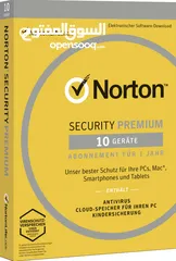  2 NORTON LIFELOCK SECURITY PREMIUM 10 DEVICES نورترن انتي فايروس لحماية فائقة من الفيروسات 10 مستخد 