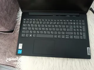  6 لابتوب لينوفو موديل 2023 لون اسود قصة حديثة معالج core i3 الجيل الحادي عشر رامات 8 جيجا3200 تردد  ها