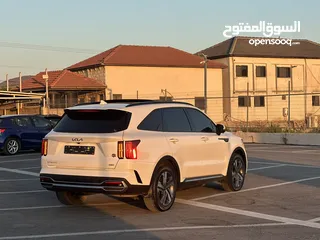  6 كايا سورينتو 2023 فل الفل  فتحة سقف بانوراما  4x4 ///240Hp بنزين + كهرباء  ( Haybrid) 1600cc