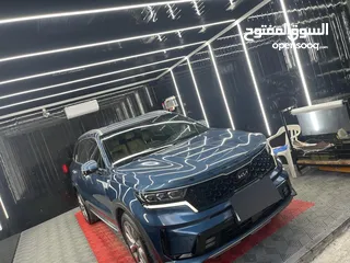  1 كيا سيرنتو 2021 ديزل بصلاه عنبي بسعر محرررقه 116 ألف نقدا البدل وارد منبدل