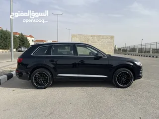  3 Audi Q7, model 2018 black edition  اودي كيو 7 موديل 2018