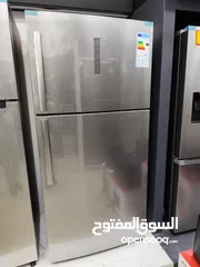  1 ثلاجة سامسونج العملاقة 601 لتر سلفر ستانلس ستيل