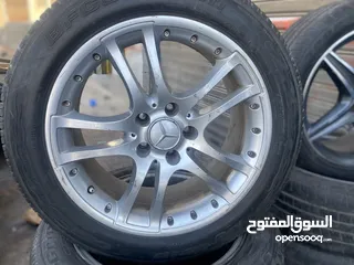  2 جنطات مرسيدس 16 و17 نخب