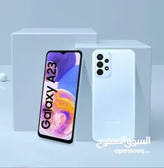  4 اخو الجديد Samsung A23 رام 12 جيجا 128 بدون كرتونه هدية كفر ولزقة وشاحن الاصلي متوفر توصيل