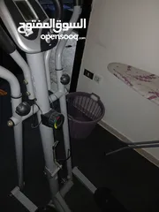  3 كروس + بنش +بار+وزنات للبيع