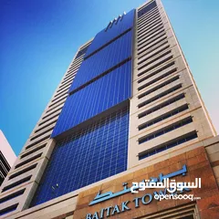  1 محل  للايجار فى برج بيتك UNIT NO 27 -baitak tower floorGF