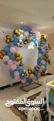  18 Kids birthday balloons & Anniversary setup استئجار بالونات الأطفال