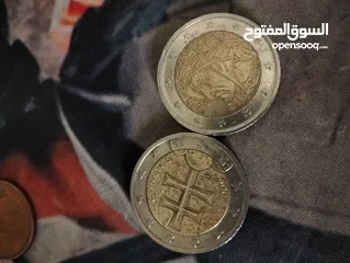  1 عملتان اروبية من فئة 2 يورو               ‌        ‌ ‌  ‌ ‌ ‌ ‌