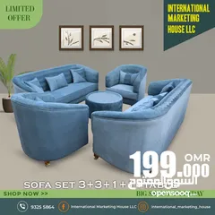  2 NEW 8 Seater assorted Sofa sets - طقم جديدة  كنب 8 مقاعد